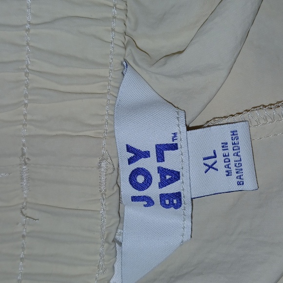 JoyLab Womens Beige and Lavender Track Pants Size XL - Picture 4 of 4